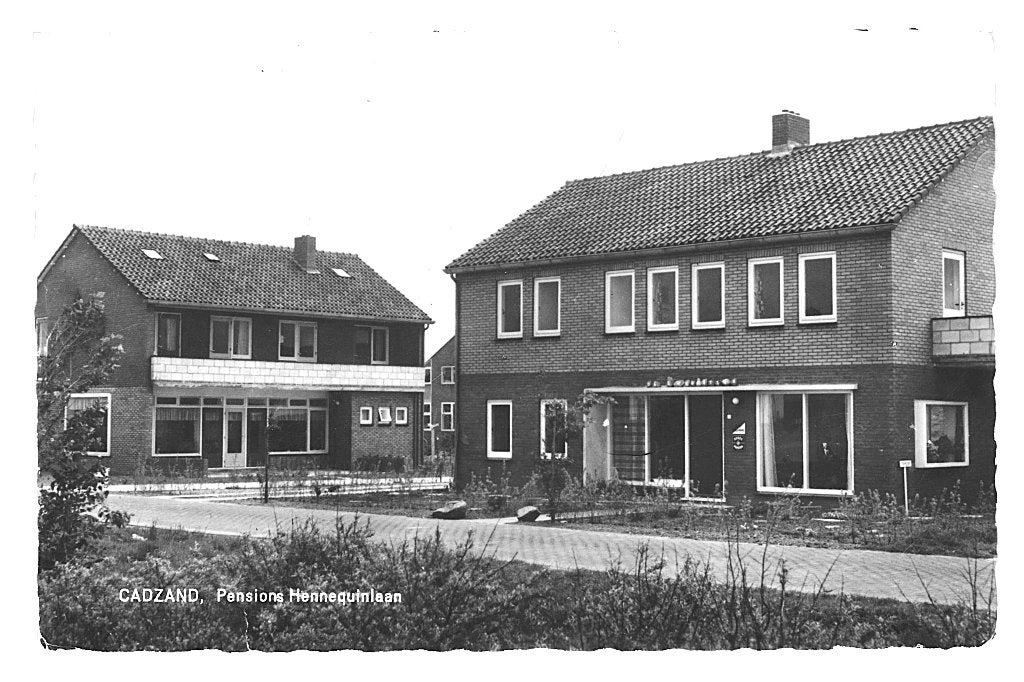 947253	Cadzand ZL	jr 60 70 Pension Hennequinlaan	Gelopen, Ophalen of Verzenden, 1960 tot 1980, Gelopen, Zeeland