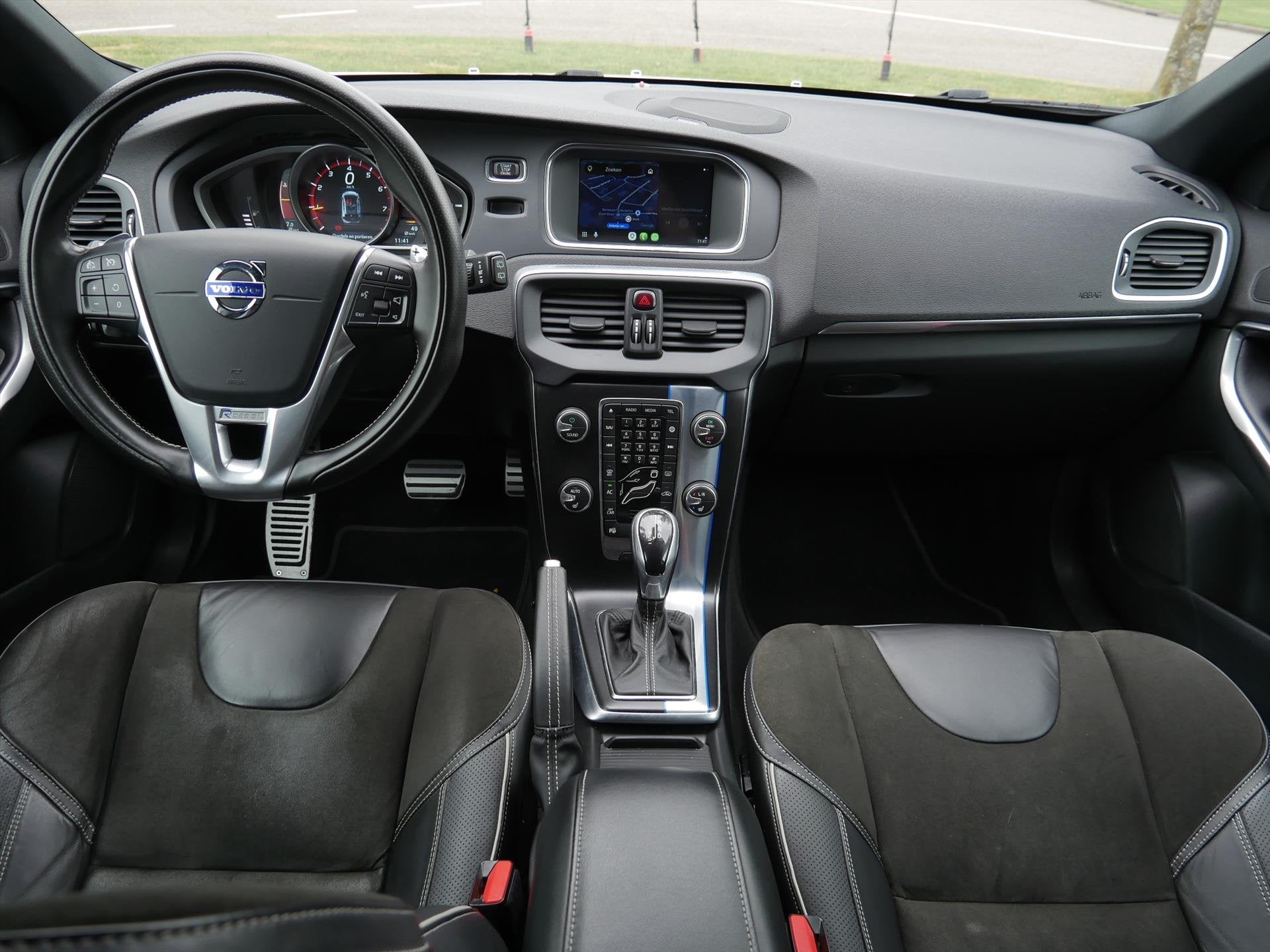 VOLVO V40 2.0 T5 245PK Carbon Edition | Polestar Uitlaatsyst, Gebruikt, Wit, V40, Hatchback