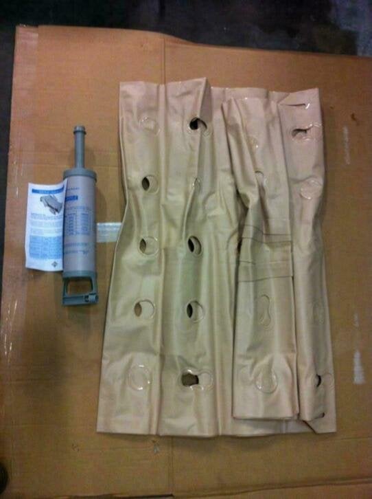 Opblaasbare matras voor medische behandeltafel, Niet ingevuld, Niet ingevuld, Ophalen of Verzenden, Zo goed als nieuw