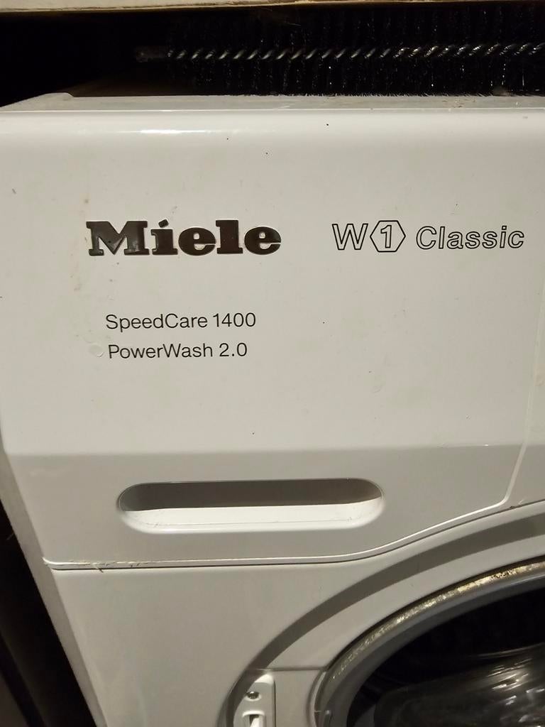 Miele W1 Classic SpeedCare 1400 PowerWash 2.0 Wasmachine, Gebruikt, Ophalen of Verzenden, Voorlader, Kort programma