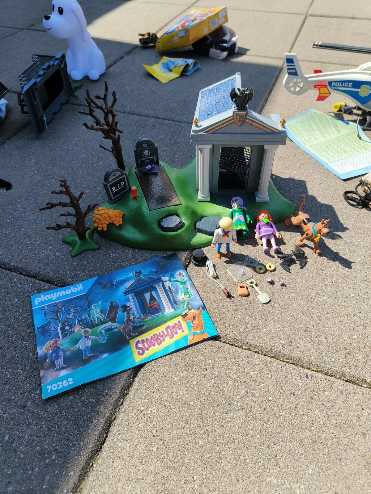 Playmobil Scooby-Doo! Mysterieus Kerkhof 70362, Ophalen of Verzenden