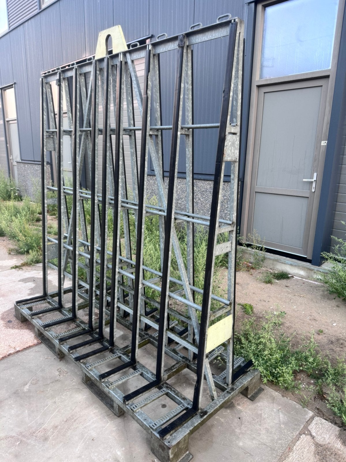 Glasbok, 100 liter of meer, Ophalen, Gebruikt, Transportkar