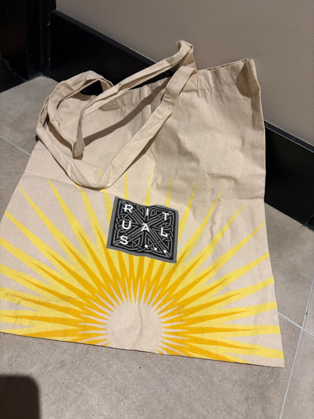 Rituals Mehr canvas tas - Nieuw, Sieraden, Tassen en Uiterlijk, Tassen | Damestassen, Nieuw, Shopper, Beige, Ophalen of Verzenden