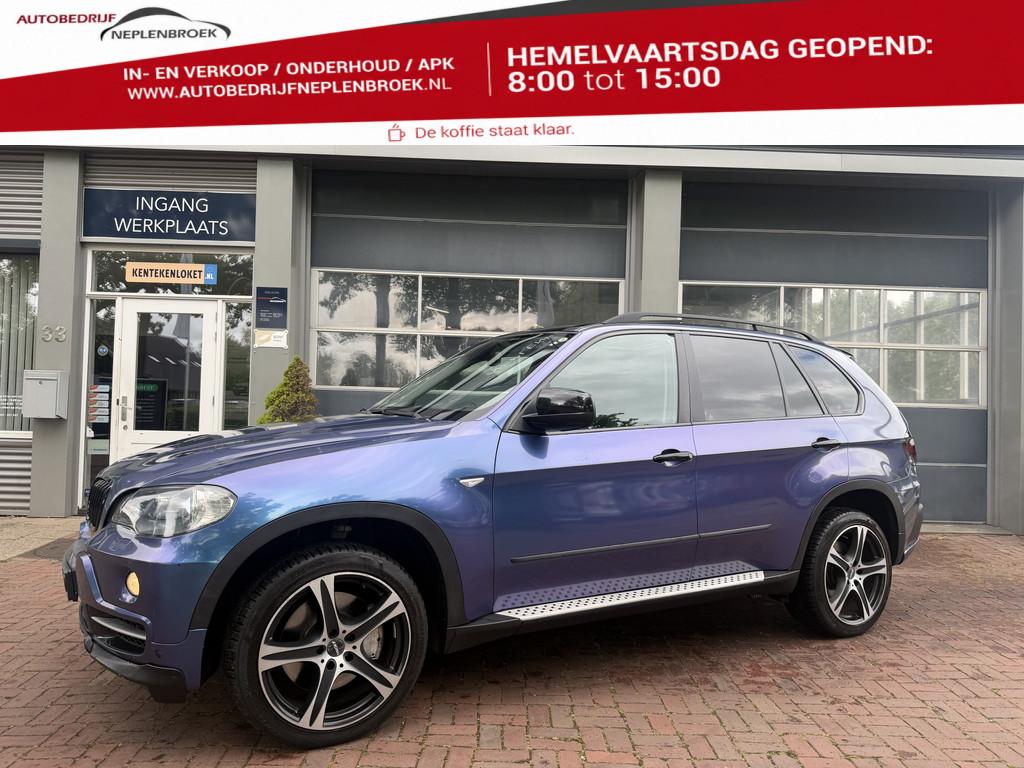 BMW X5 xDrive48i High V8 Executive Leer,Schuifdeur,20Inch,Na, Auto's, BMW, Gebruikt, 138 €/maand, 4799 cc, Bedrijf