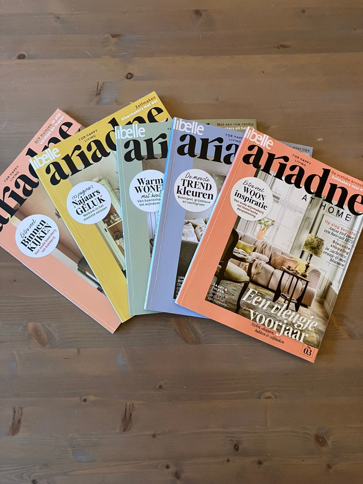 Libelle Ariadne at Home tijdschriften - 5 stuks, Ophalen of Verzenden, Zo goed als nieuw, Overige typen