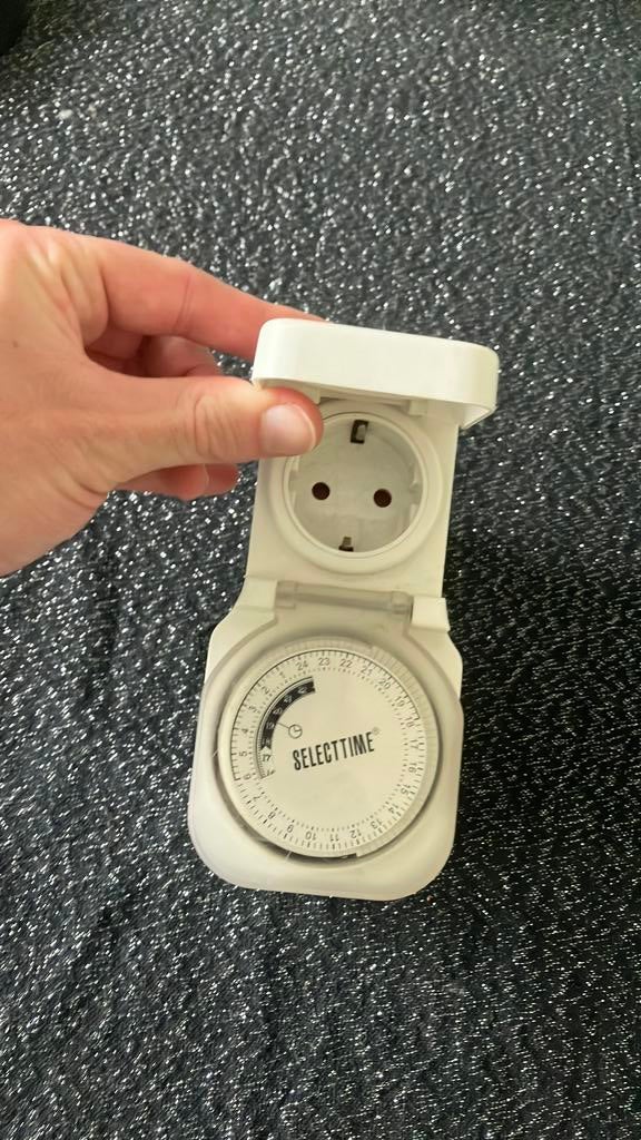 Buitenschakelklok Tijdschakelaar, Ophalen of Verzenden, Gebruikt, Schakelaar