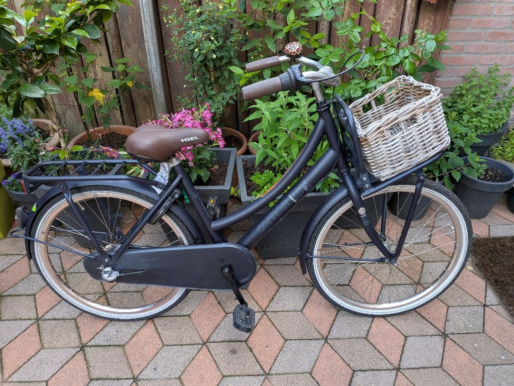 Cortina U4 24# 3V denim, Fietsen en Brommers, Ophalen, Terugtraprem, Versnellingen, Cortina