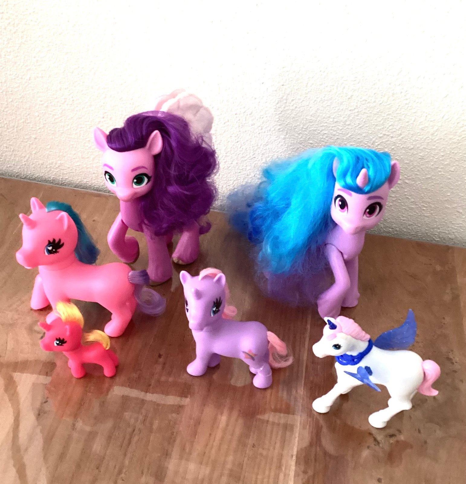 My Little Pony 6 stuks, Kinderen en Baby's, Speelgoed | My Little Pony, Ophalen, Gebruikt