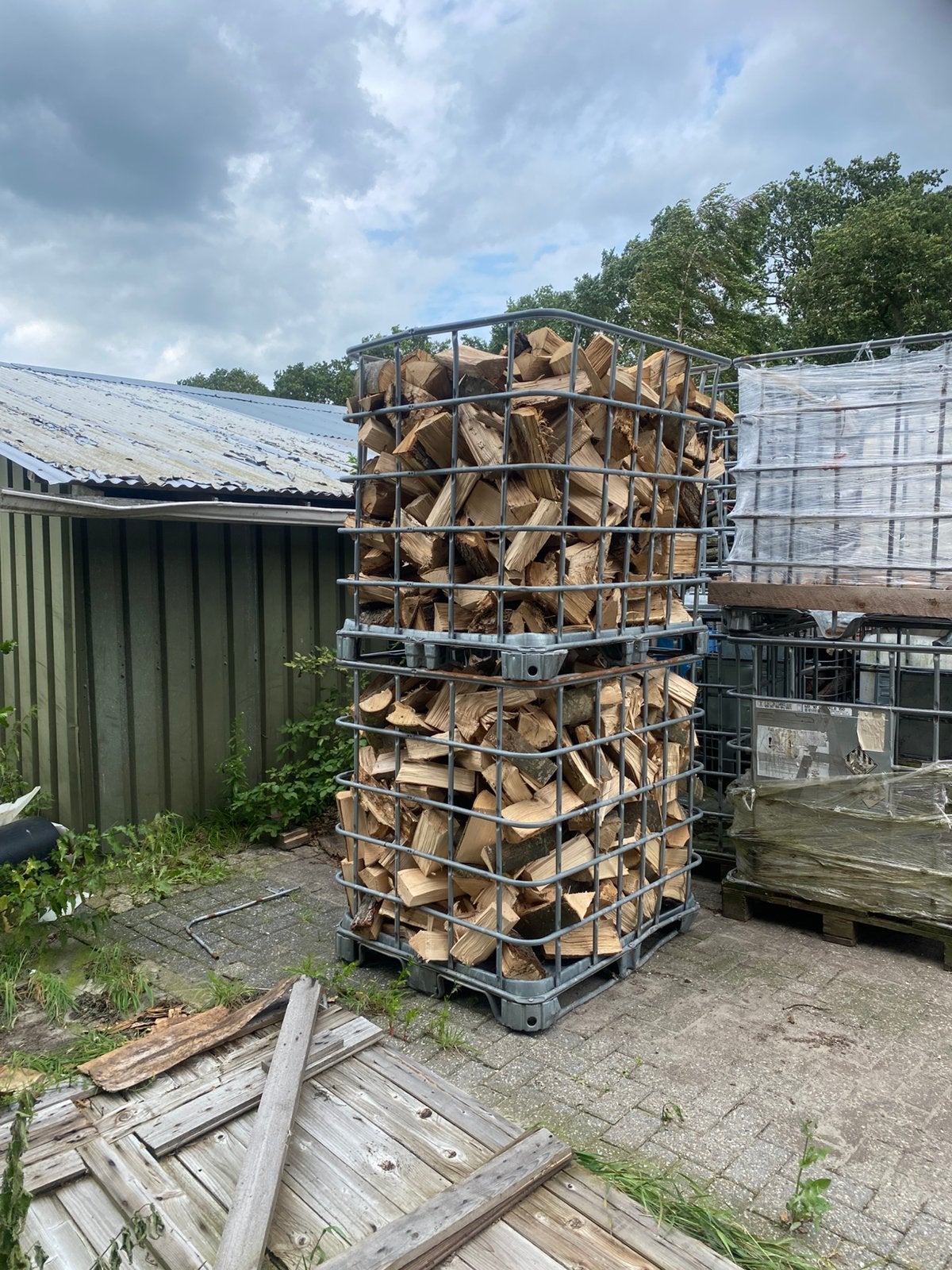Brandhout, Tuin en Terras, Haardhout, Minder dan 3 m³, Ophalen of Verzenden