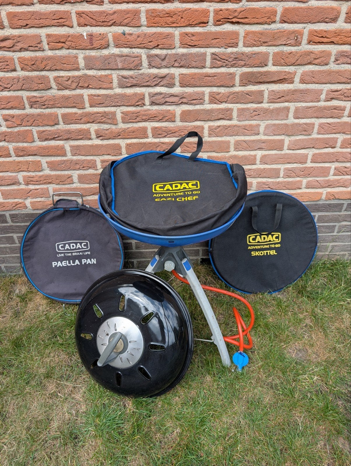 Cadac Eazi Chef Skottelbraai incl. paella pan en deksel, Ophalen, Gebruikt, Cadac