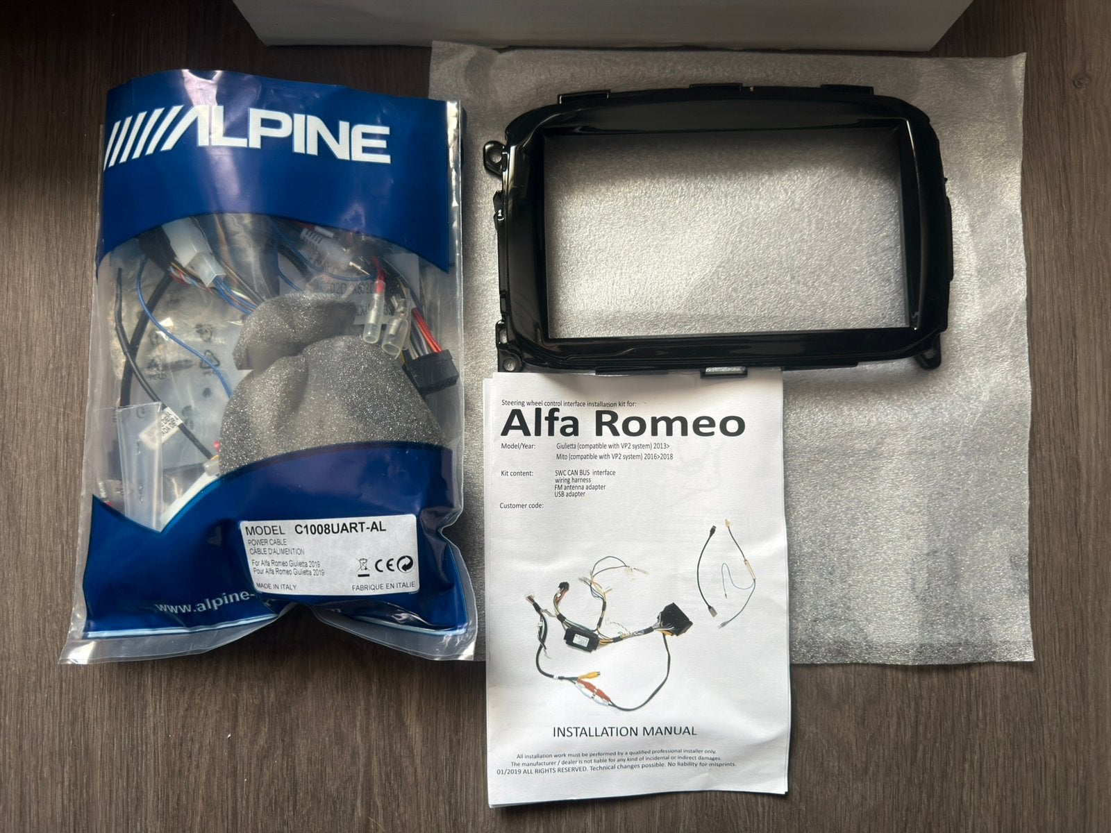 Alpine KIT-7AR-940. Voor alfa romeo giulietta, Ophalen of Verzenden, Nieuw