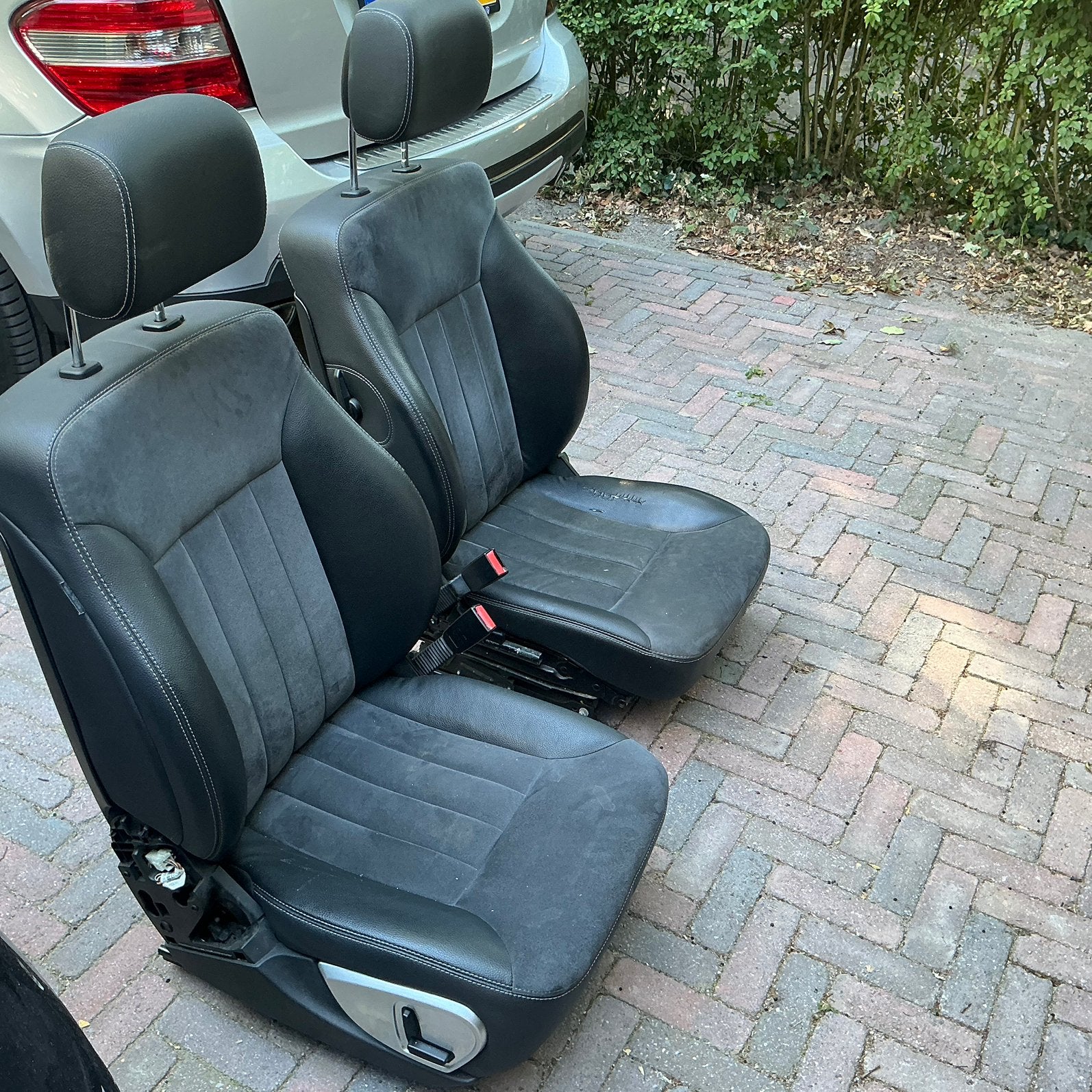 Stoelen en achterbank Mercedes ml, Ophalen, Gebruikt, Mercedes-Benz