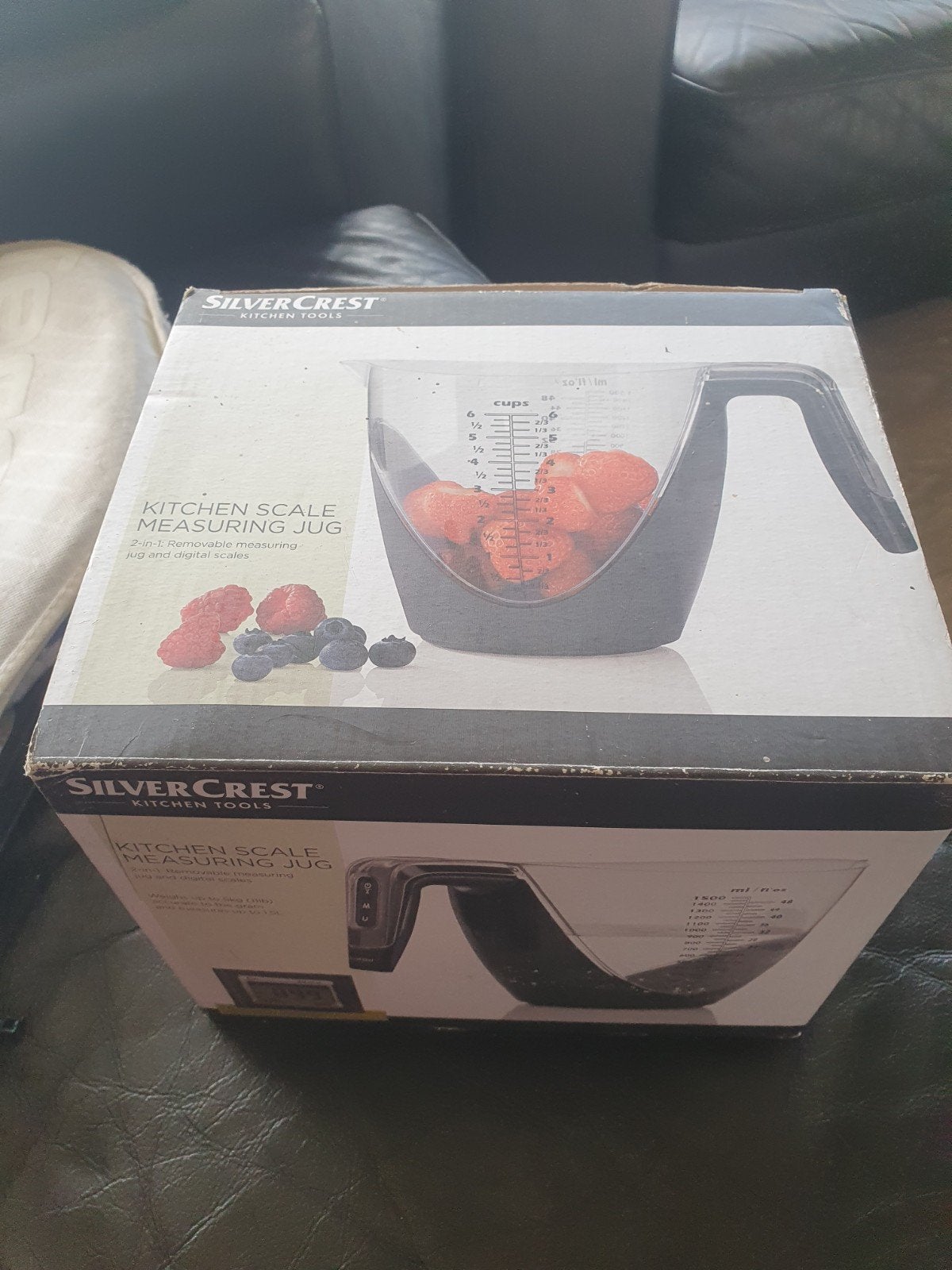Silvercrest Keukenweegschaal Maatbeker - Nieuw in doos, Overige typen, Kunststof, Nieuw, Ophalen of Verzenden