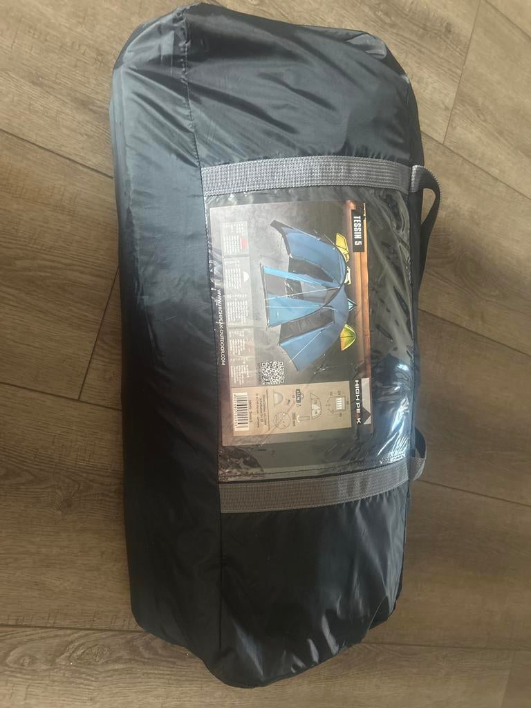 High Peak Tessin 5 tent, Caravans en Kamperen, Tenten, Ophalen of Verzenden, Zo goed als nieuw, Tot en met 5