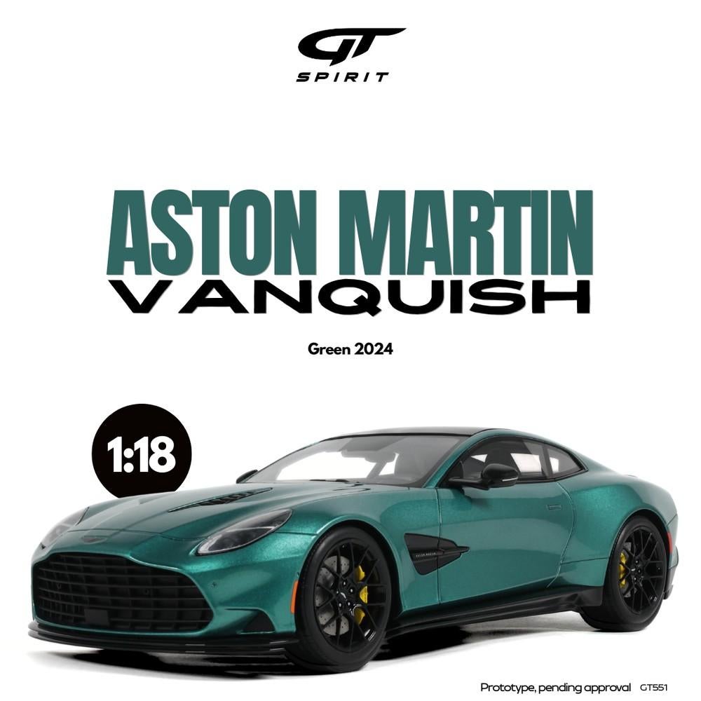 Gt Spirit Aston Martin Vanquish 1/999 1:18 Nieuw, Ophalen of Verzenden, Nieuw, Auto