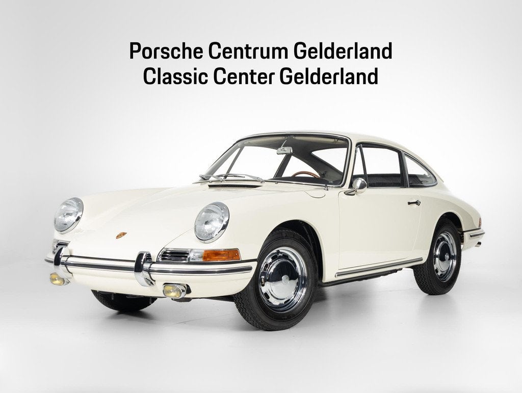 Porsche 911 2.0 Coupe 1964, Auto's, Gebruikt, 4 stoelen, Wit, Bedrijf