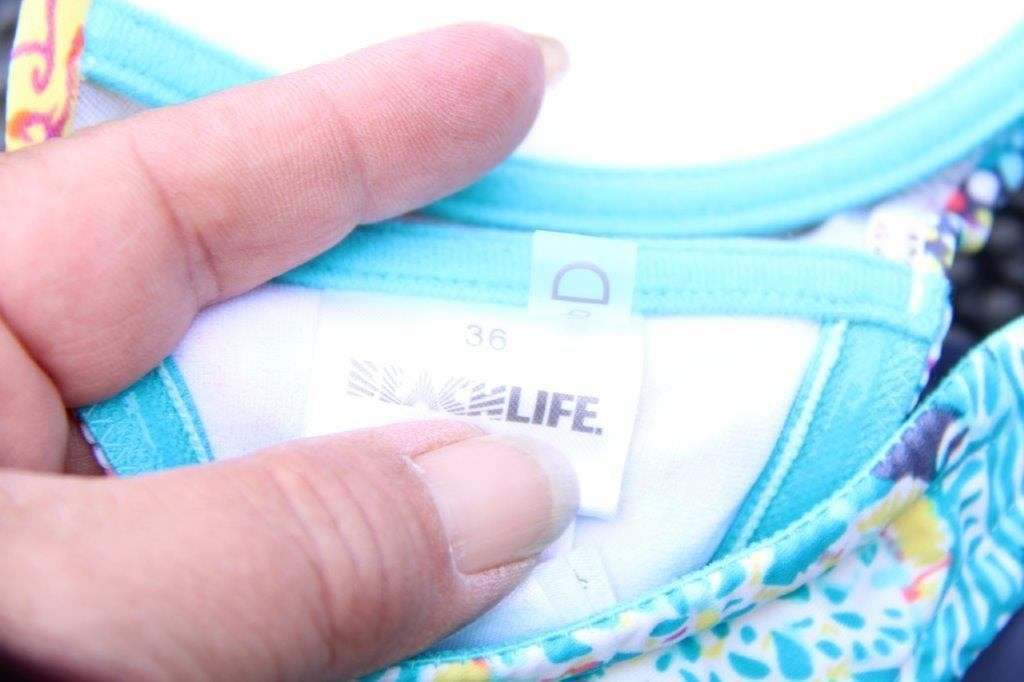 Bikini grijs/ kleur Beachlife mt 36 D cup Vaste prijs, Beachlife, Ophalen of Verzenden, Zo goed als nieuw, Bikini