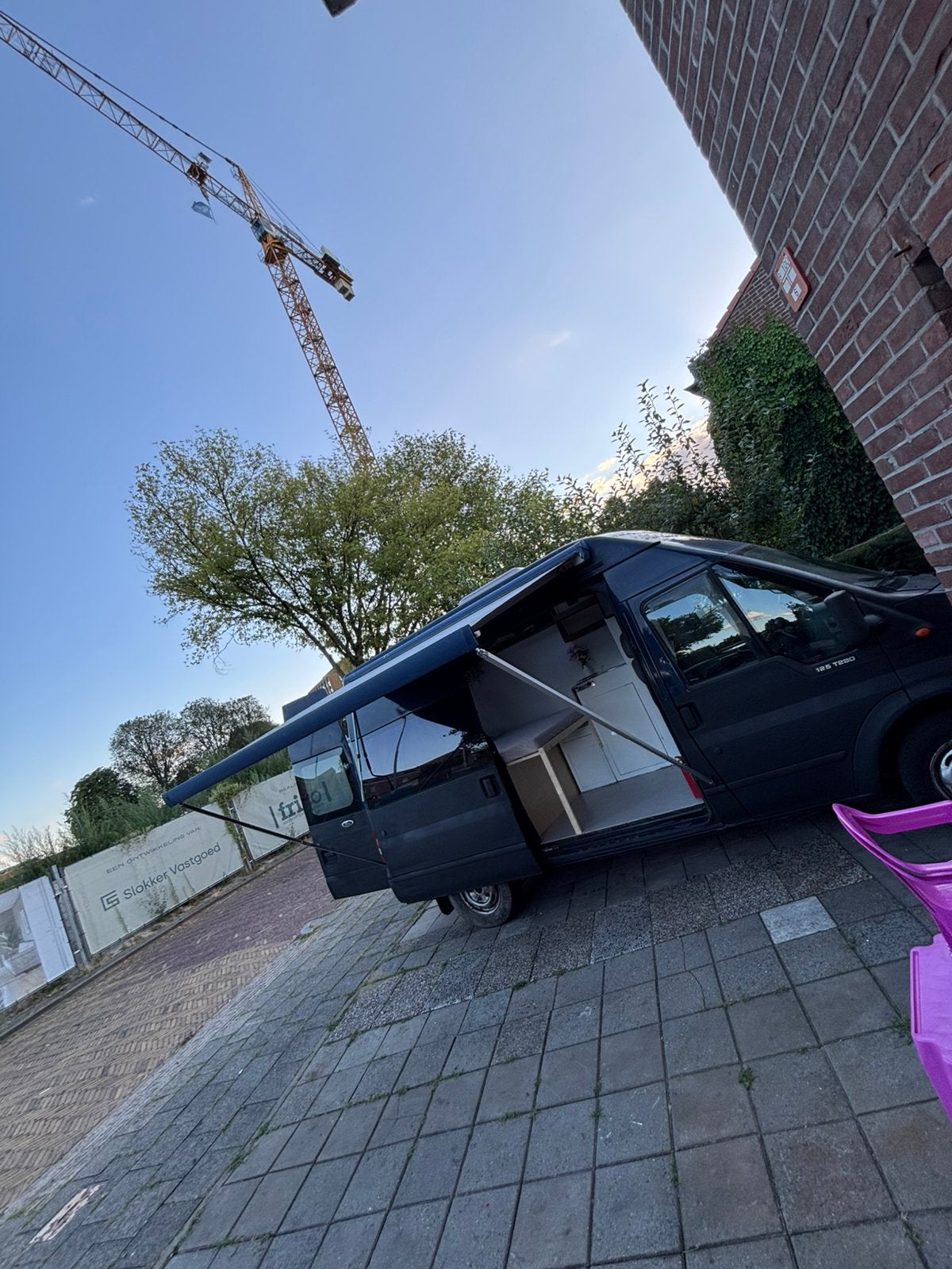 Ford transit Bus Camper,Zonnepaneel,NW APK, Caravans en Kamperen, Campers, Buscamper of Camperbus, Ford, Tot en met 2, Particulier