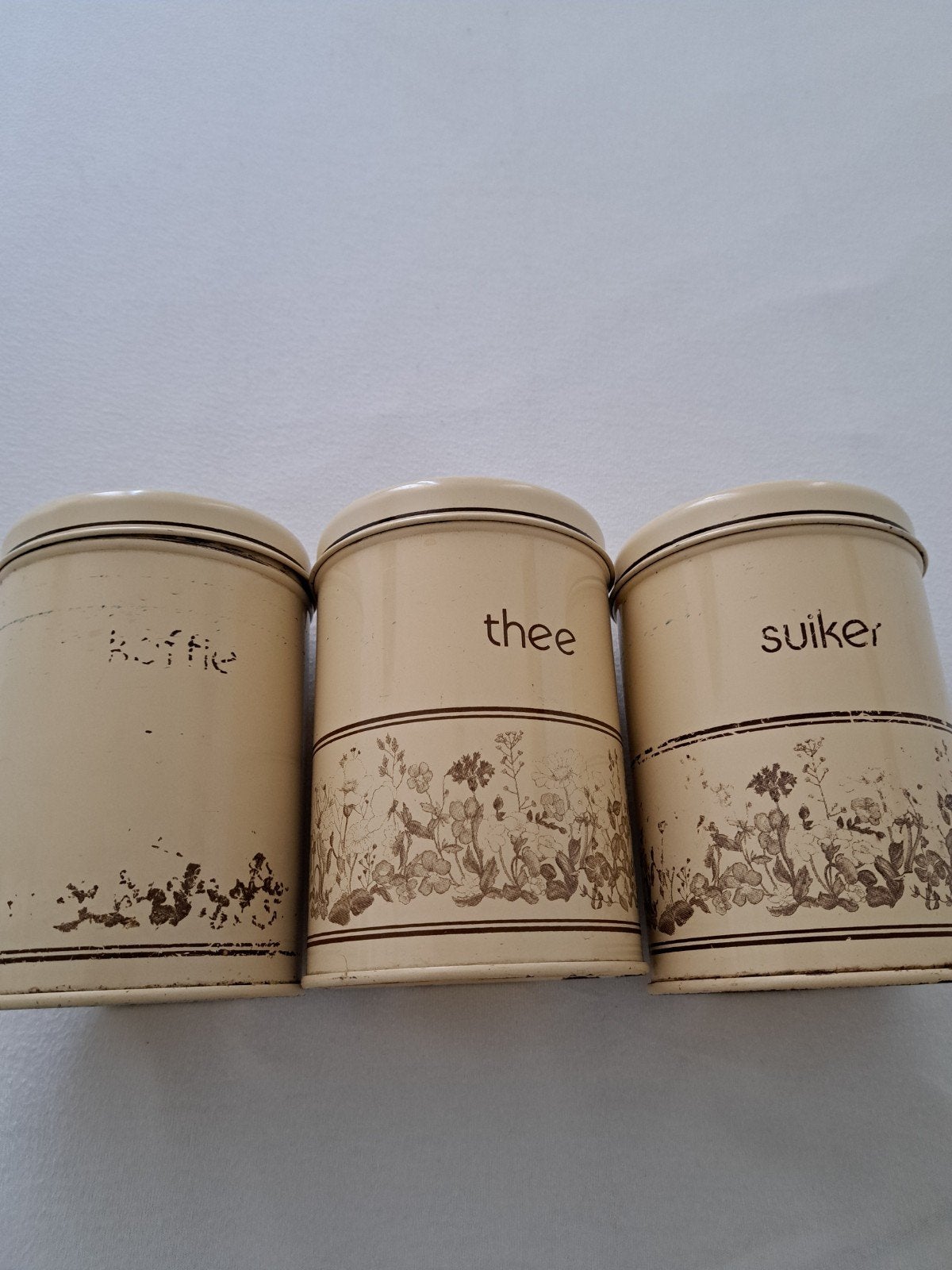 Oude Brabantia bussen, Ophalen, Gebruikt, Koffie