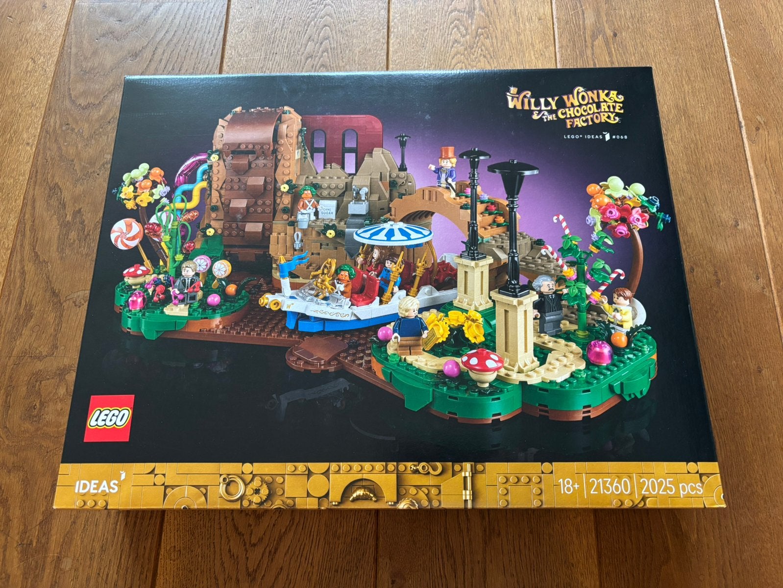 Lego 21360 Willy Wonka en de Chocoladefabriek Deels Nieuw, Ophalen of Verzenden, Zo goed als nieuw, Overige typen