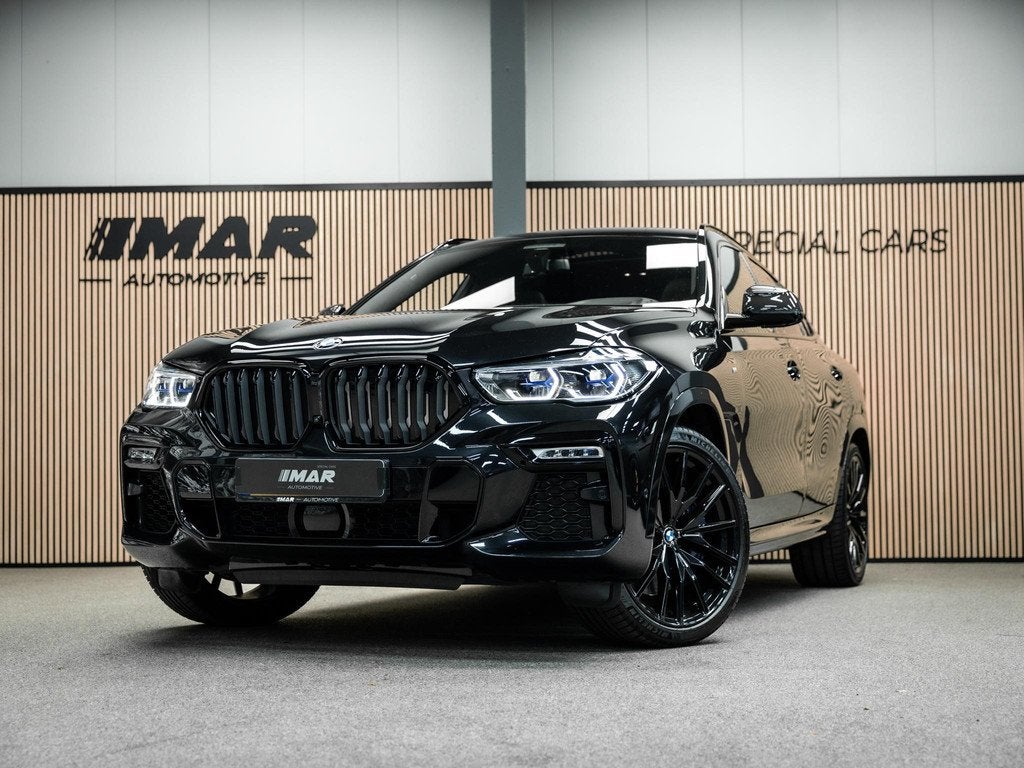BMW X6 M50i High Executive | Sky Lounge panoramadak | Bowers, Auto's, BMW, Bedrijf, Te koop, X6, 360° camera, 4x4, ABS, Achteruitrijcamera