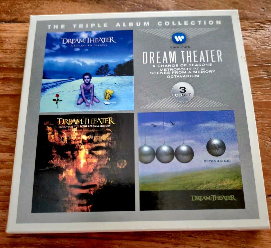 Dream Theater
The Triple Album Collection, Ophalen of Verzenden, Zo goed als nieuw, Progressive