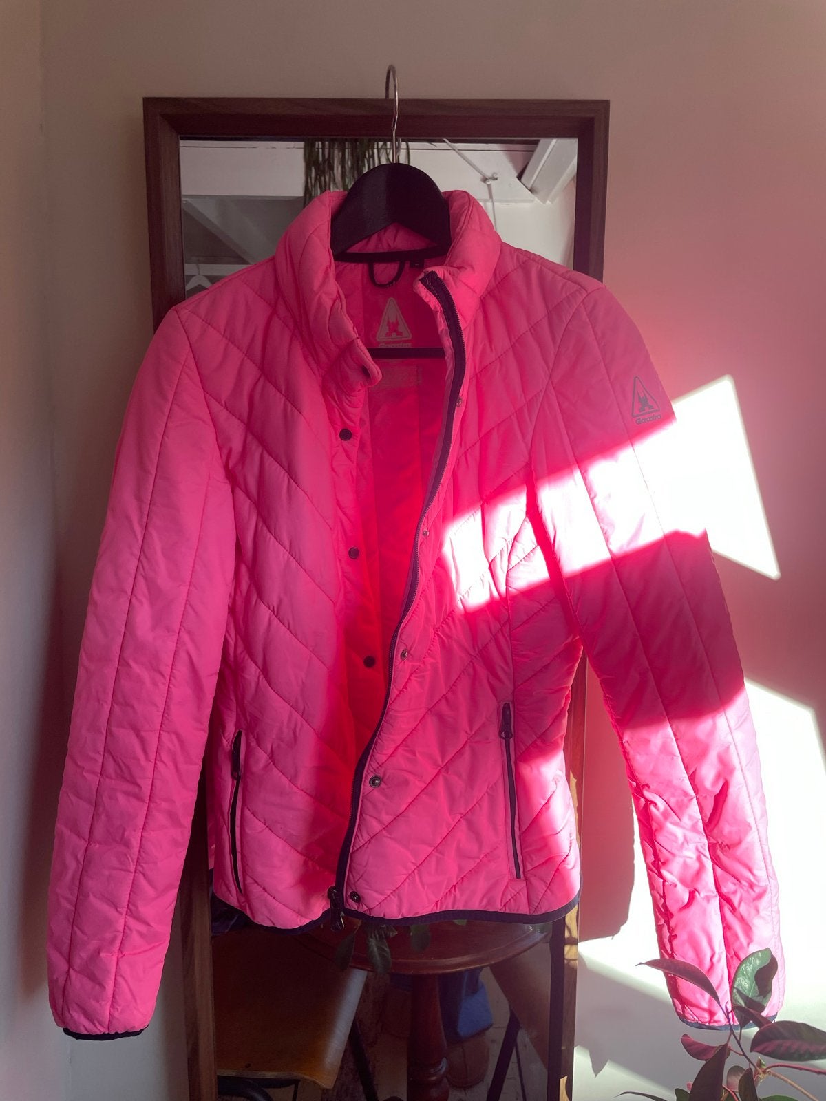 Gaastra gewatteerde jas in felroze, maat S - nieuw, Ophalen of Verzenden, Nieuw, Maat 36 (S), Roze