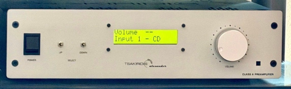 Tsakiridis Alexander Klasse A Buizen Voorversterker XLR!, Audio, Tv en Foto, Buizenversterkers, Ophalen of Verzenden, Buis of Buizen