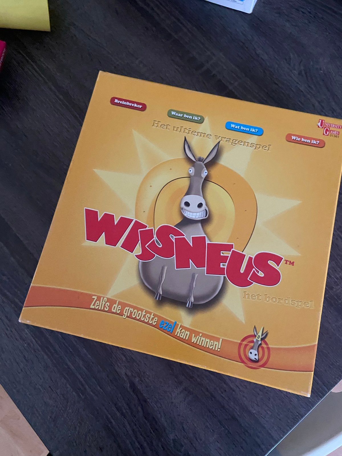 Wisneus: Het Ultieme Vragenspel - Bordspel, Ophalen, Gebruikt