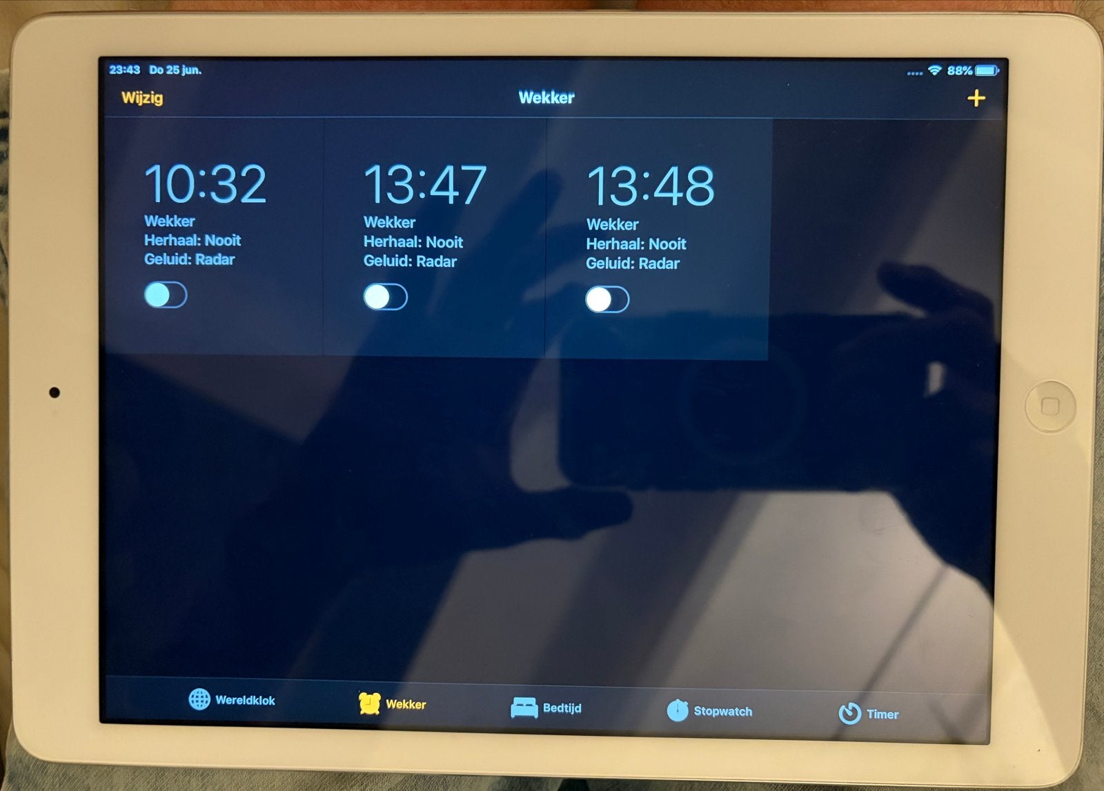 Apple iPad Air (Wi-Fi + Cellular, 16GB) Zilver/Wit, Wit, Apple iPad Air, Ophalen of Verzenden, 16 GB