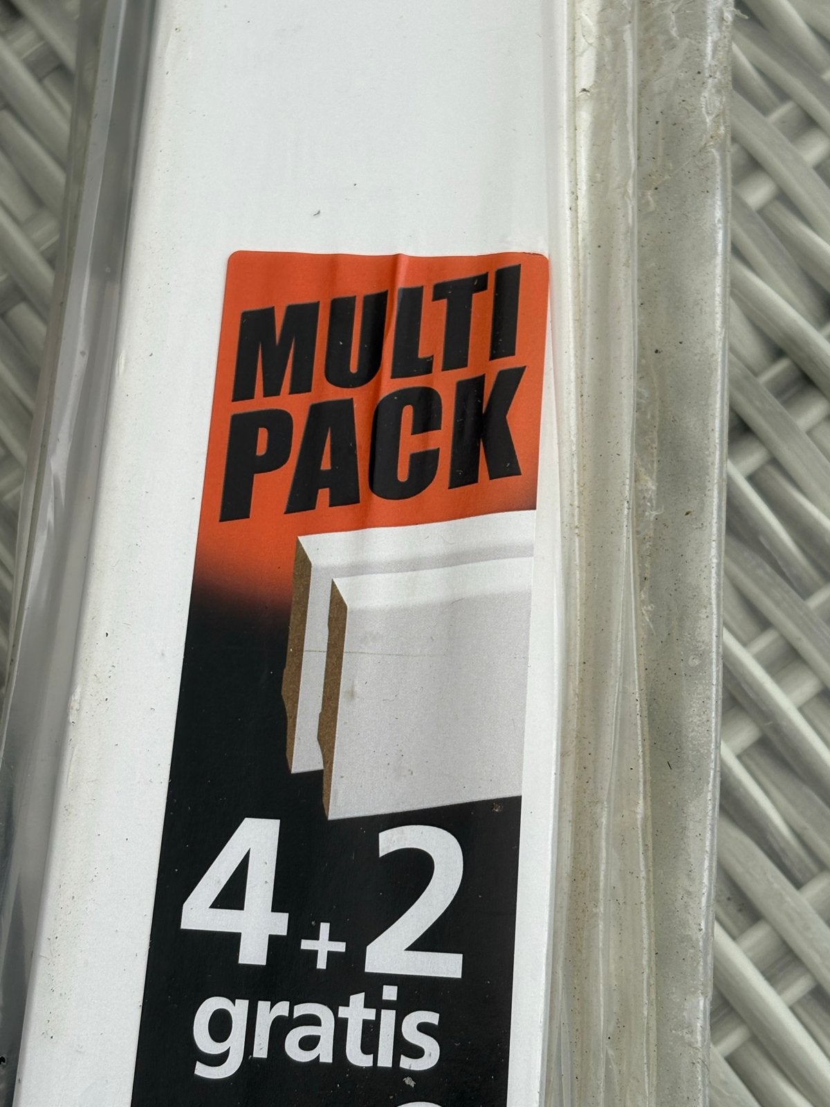 MDF Plinten Multipack 4 stuks - Nieuw, Ophalen, Nieuw, Mdf, 200 tot 250 cm