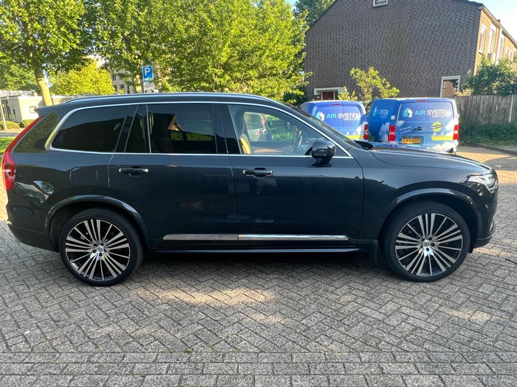 Volvo XC90 T8 AWD Inscription Hybrid 7P Full Option Massage, Auto's, Volvo, Beige, 1969 cc, 7 stoelen, Plug-in hybride