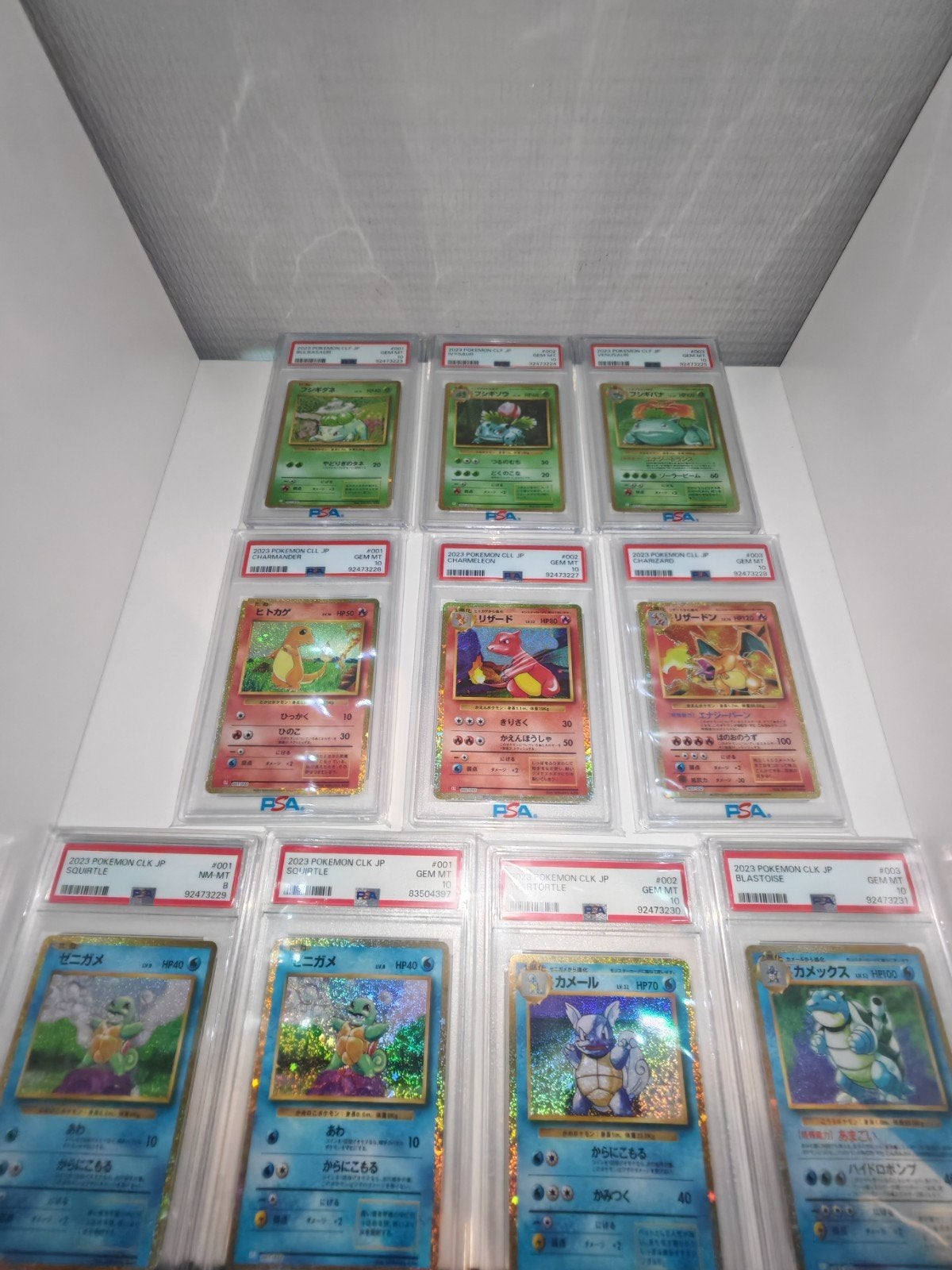 PSA 10 Pokémon Classic Slabs - Oplopende Nummers, Ophalen of Verzenden, Nieuw, Meerdere kaarten