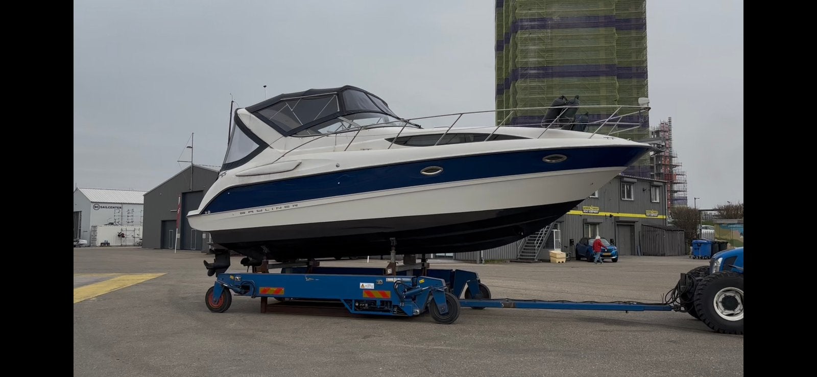 Bayliner 305 Sunbridge, Watersport en Boten, Speedboten, Ophalen, 10 m, Gebruikt, Binnenboordmotor