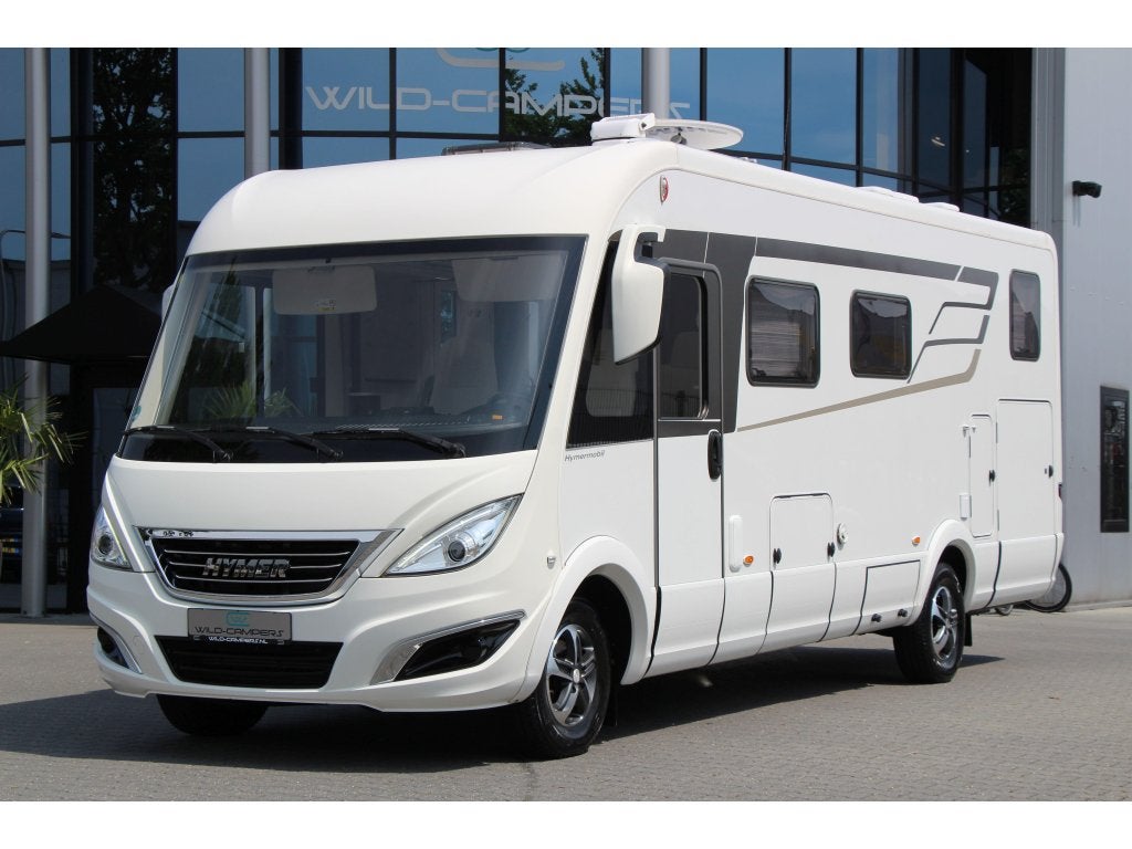 Hymer B 704 SL - 180PK 9T AUT - ENKELE BEDDEN - BOVENKASTJES, Chemisch toilet, Ringverwarming, Fiat, Tot en met 2