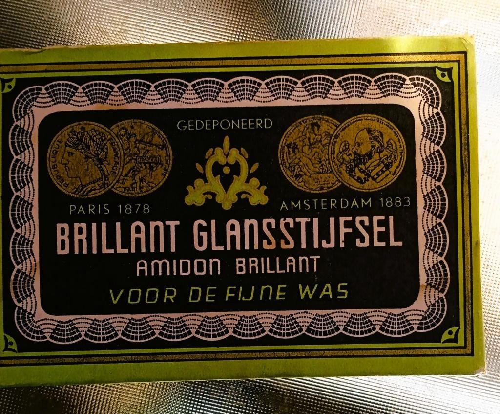 Antiek pakje stijfsel, Verzenden