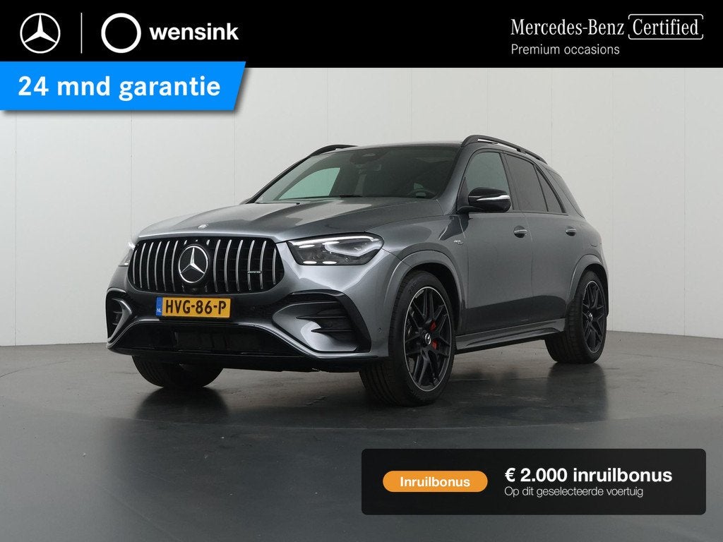 Mercedes-Benz GLE-klasse AMG 53 Hybrid 4MATIC+ Night Edition, Auto's, Mercedes-Benz, Automaat, 77 km/l, Gebruikt, GLE