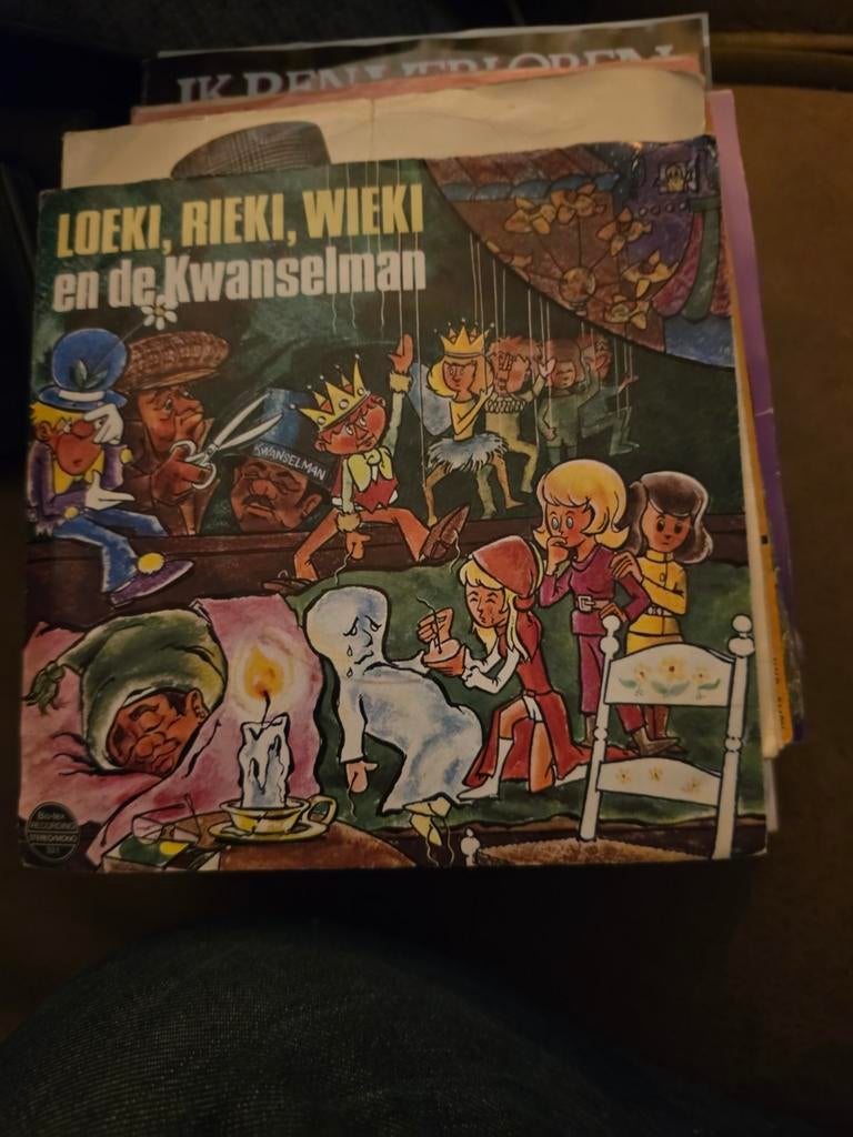 Loeki, Rieki, Wieki en de Kwanselman - Sprookjes singel, Ophalen of Verzenden, Gebruikt, Verhaal of Sprookje, 6 tot 9 jaar