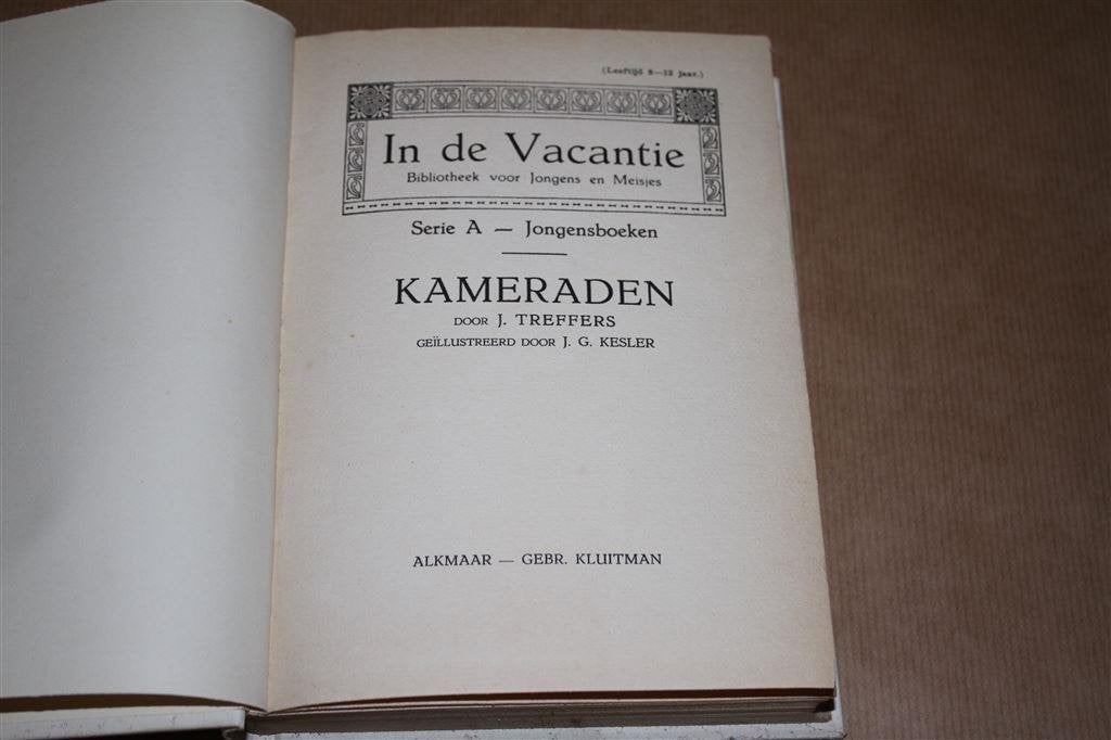 Kameraden. Treffers. Kluitman 1e dr. 1925., Ophalen of Verzenden, Gelezen