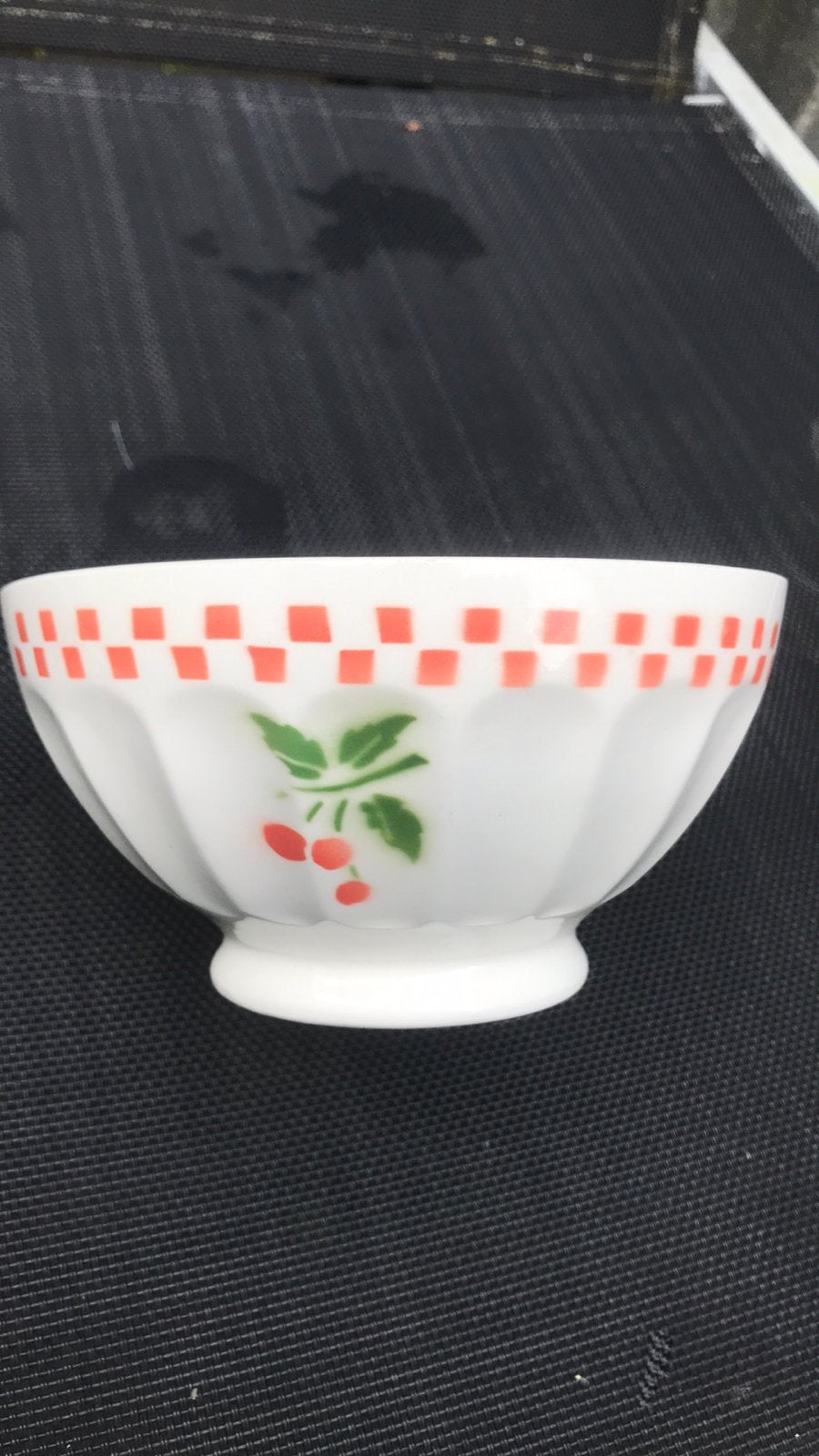 Franse spoelkom met kersen  🍒, Antiek en Kunst, Ophalen of Verzenden