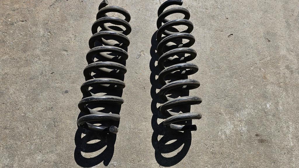 Spiraalveren set achterzijde BMW 3 serie E91, Auto-onderdelen, Ophanging en Onderstel, Gebruikt, -, -, Ophalen of Verzenden