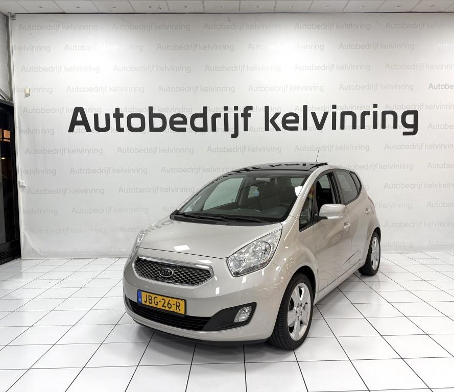 Kia Venga 1.4 CVVT Super Pack Bovag Garantie Panoramadak, Voorwielaandrijving, Euro 5, Stof, Gebruikt