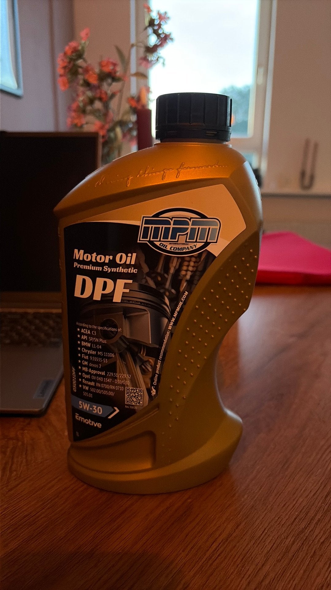 MPM motorolie DPF 5W-30 1L, Auto diversen, Ophalen of Verzenden