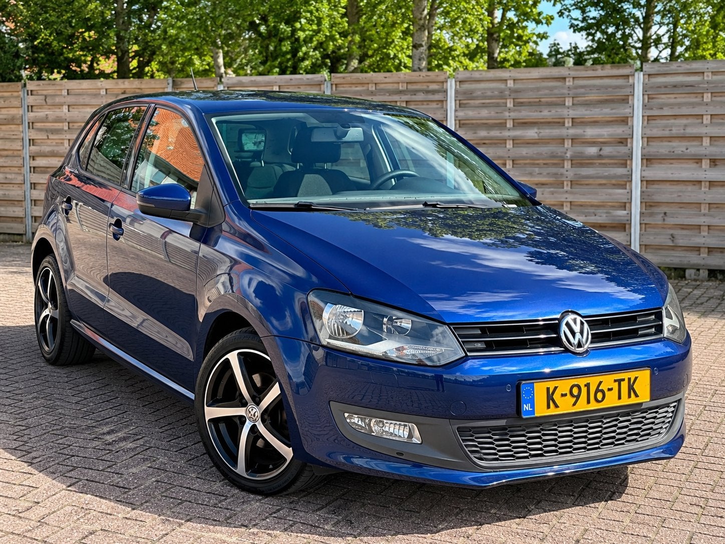 Volkswagen Polo 1.4 Team | Airco | Cruise | Stoelverwarming, 970 kg, Blauw, Particulier, 1000 kg