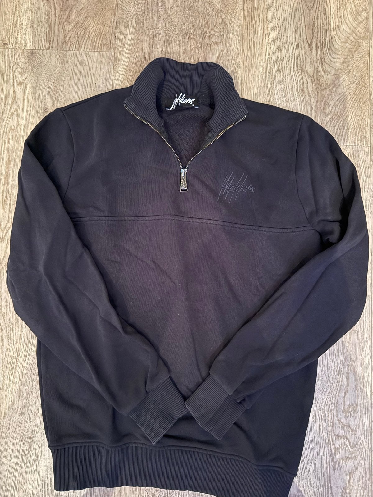 Malelions . sweater met rits - Maat S, Ophalen of Verzenden, Zo goed als nieuw, Maat 46 (S) of kleiner, Zwart