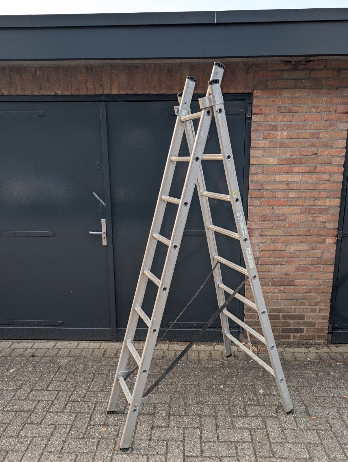 REFORMLADDER, 2x8,TRAP, LADDER, HUISHOUDTRAP, Doe-het-zelf en Verbouw, Ophalen, Gebruikt, Ladder, Opvouwbaar of Inschuifbaar