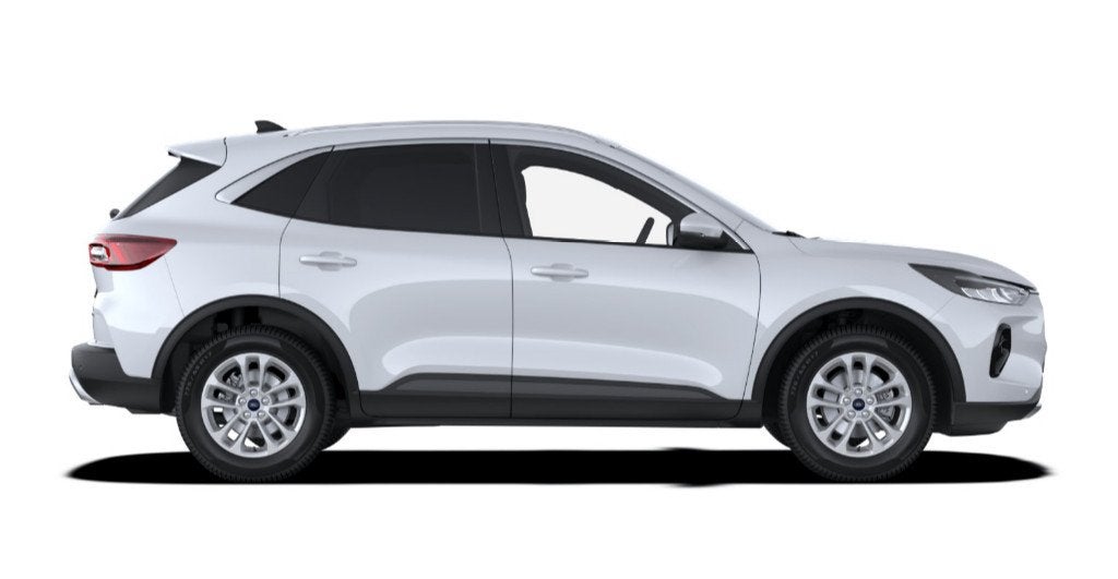Ford Kuga 2.5 PHEV Titanium | €4000.- Korting | 0.99% Rent, Euro 6, 4 cilinders, Wit, Plug-in hybride