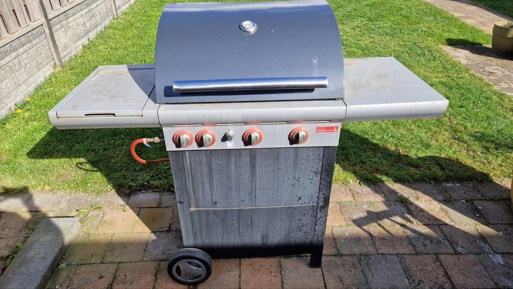 Barbecook gasbarbecue met 3 branders en losse pit, Ophalen, Gebruikt