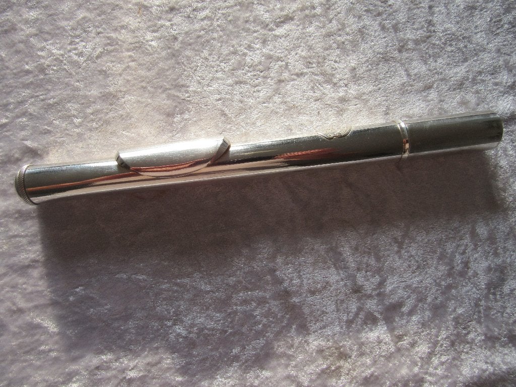 F.Hofinger dwarsfluit, Gebruikt, -, Dwarsfluit, -