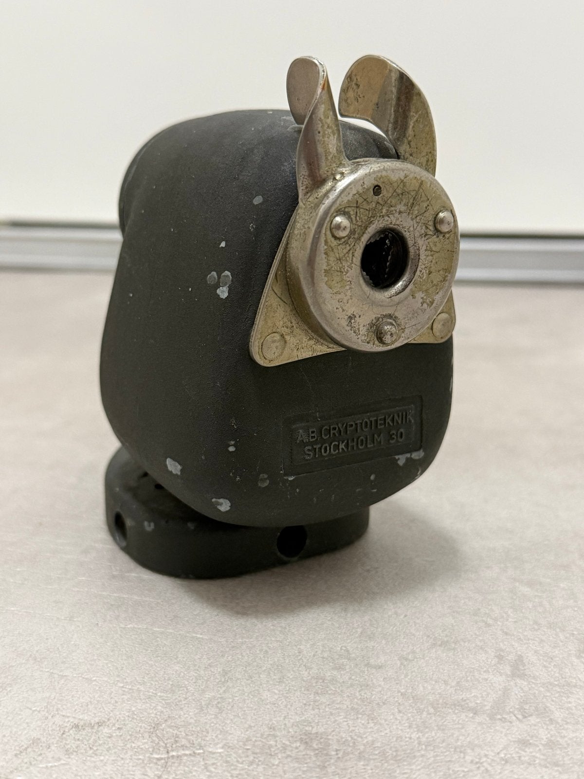 Vintage AB Cryptoteknik Stockholm 30 Potloodslijper, Ophalen of Verzenden